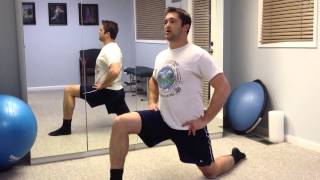 Lunging Hip Flexor Stretch [upl. by Eioj590]