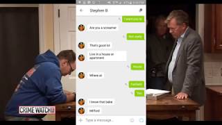 Hansen vs Predator Stephen Buchanan chat log [upl. by Esinyl844]