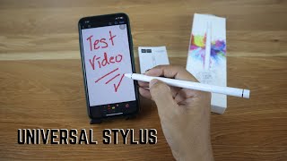 Universal Stylus Pen Unboxing and Connect with iPhone  Hoco Pencil PH26 [upl. by Susejedesoj]