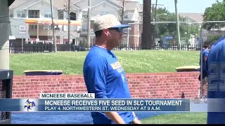 McNeese Baseball prepares for the Southland Conference Tournament [upl. by Hawker139]