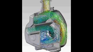 Animation selfpriming centrifugal pump from Schmalenberger [upl. by Dnilasor291]