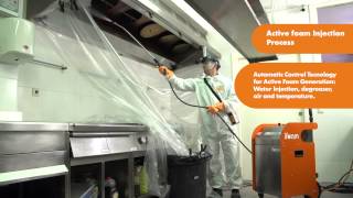 TEINNOVA TEGRAS iFoam Foam Active Cleaning System [upl. by Atirihs657]