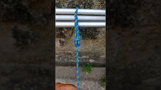 Beautiful new rope knot shorts knot knottying knottyingguide simpul tali tutorial method [upl. by Fahy]