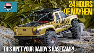 24 Hours of Mayhem  SCX10III Basecamp [upl. by Nilorac]