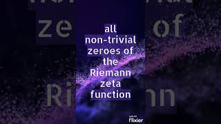 Riemann Hypothesis An Unsolved Problem  Math Shorts [upl. by Jesus]