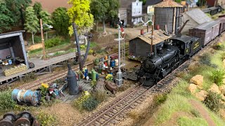 Model Railroad Update 108  Hell Gate 6 Standard Gauge Staging [upl. by Itisahc135]