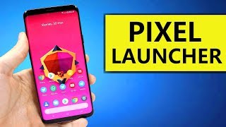 PIXEL LAUNCHER para Cualquier Android  Descargar Launcher Android 90 APK [upl. by Accebar]