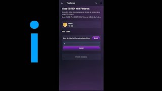 Make 5000 with Pinterest  Tapswap Code Per MONTH With Pinterest Affiliate Marketing Tapswap Code [upl. by Idnic]
