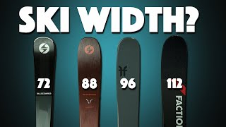 Whats the best Ski width for you [upl. by Ralston]