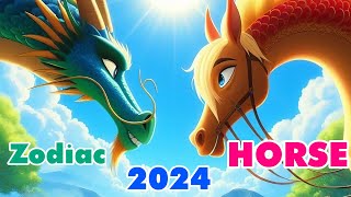 HORSE 2024 Zodiac Horse Prediction  The Year of the Green Wood Dragon 【Master Tsai】 [upl. by Annirak]