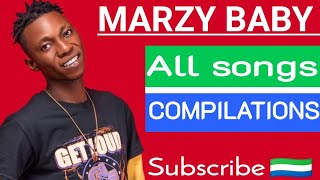 Marzy Baby  All Songs 🎧🔥Collections Compilations 2024 Sierra Leone music 🇸🇱 Salonemusics [upl. by Anirazc]