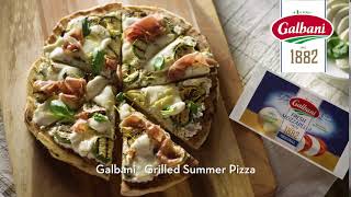 Galbani 1882 Fresh Mozzarella Grilled Pizza 2020 10 [upl. by Cassy637]