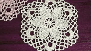 CROCHET Motif Tutorial Part 2 7  11 round [upl. by Klayman72]