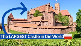 All you need to know about visiting the largest castle in the WORLD Welcome to Malbork Poland [upl. by Dymoke]