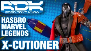 XCUTE Marvel Legends XMen 97 XCutioner Hasbro Animated Series Action Figure Overview [upl. by Schroder]