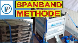 LADING VASTZETTEN MET SPANBANDEN SPANBANDEN GEBRUIKEN 3 METHODES VOOR LADING VASTZETTEN SPANBAND [upl. by Chastain]