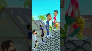 Help Ronaldo to Jump and win Trophy 🏆🙏shorts ronaldo [upl. by Idnod]