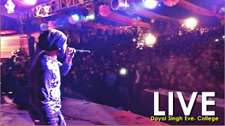 Gaurav Sartaaj Live Performance at Delhi University DU Dayal Singh College Fest [upl. by Ocihc]