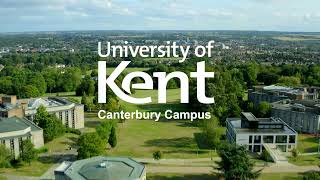 Canterbury Campus by Air  University of Kent [upl. by Aridni]