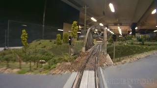 Cab Ride along Sweden’s Largest Model Railway Layout and Fiddle Yards [upl. by Richma]