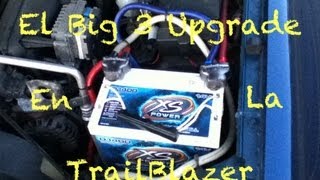 El Famoso Big 3 Upgrade en una Chevy TrailBlazer [upl. by Anelem]