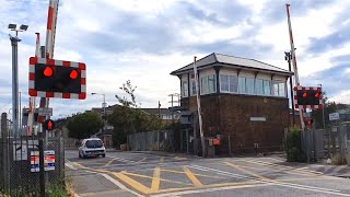 Gillingham Level Crossing Kent [upl. by Pru]