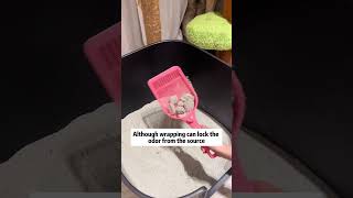 Bentonite cat litter test Nonstick cat litter cheap cat litter wholesale cat litter supplier [upl. by Thunell295]