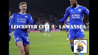 Leicester City vs Swansea  2024 Championship  Post game celebrations on pitch [upl. by Niple]