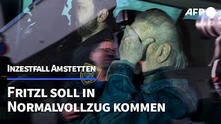 Inzestfall Amstetten Fritzl soll in Normalvollzug kommen  AFP [upl. by Enirehtak]