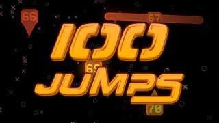 quot100 jumpsquot 100  Easy Platformer Demon  Geometry Dash 22  Level by TheRealPepsiMan [upl. by Tilda]