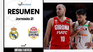 Real Madrid  Bàsquet Girona 9279 RESUMEN  Liga Endesa 202324 [upl. by Clarissa]