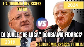 LULTIMA RAZZATA DEL GOVERNATORE DE LUCAquotNon dobbiamo appassionarci al referendumquot [upl. by Hinson653]