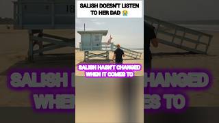 Salish Matter doesnt listen to her dad Jordan Matter🤣😂 nalish shorts trending funny short [upl. by Etana324]