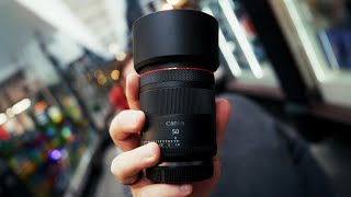 The New Canon RF 50mm f14 L [upl. by Ateuqram]