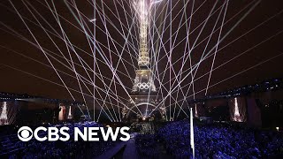 2024 Paris Olympics officially underway following opening ceremony [upl. by Doerrer]