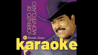 Karaoke Ese Señor de las Canas Lorenzo de Monteclaro  HD [upl. by Bixby]