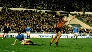 Wolves v Manchester City League Cup Final 2nd March 1974 First Half [upl. by Ahmad]