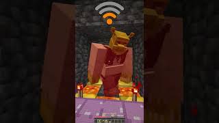 Totem Of Undying on different WIFI in Minecraft minecraft meme memes [upl. by Annora934]