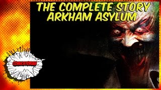 Arkham Asylum Origins  Batman Complete Story  KYU  Comicstorian [upl. by Annoet]