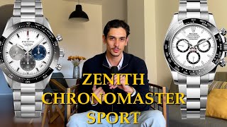 ROLEX DAYTONA الساعة لي قتلات ZENITH CHRONOMASTER SPORT  QR 2 [upl. by Arraic]