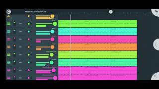 how to make dombolo on FL studio mobile 2024 repost [upl. by Neilson]