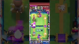 001 second not impossible 😲 clashroyale clashroyalemoments [upl. by Habeh]