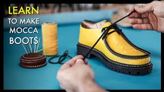 Moccasin Making Tutorial [upl. by Larine]