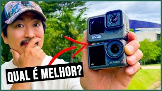 Comparativo GoPro Hero 12 vs DJI Osmo Action 4 Qual é melhor [upl. by Letrice]