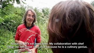 Food Forest Ketelbroek  Wouter van Eck interviewed on successful combining nature and agriculture [upl. by Sivlek]