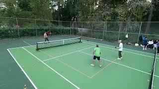 102524 Pickleball KevinSorabh vs JonBhaskar at Hillaire Park Bellevue [upl. by Aciraj]