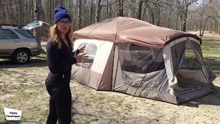 FOLLOWUP Wenzel Klondike 8 Person Tent Review [upl. by Hafeenah848]