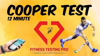 Cooper Fitness Test  12 Minutes  Ammad Butt  Fitness Testing Pro [upl. by Naerda]