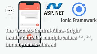 The AccessControlAllowOrigin header contains multiple values   but only one is allowed [upl. by Nidroj]