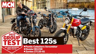 Searching for the best 125 motorcycle for a beginner biker  MCN Review [upl. by Plafker]